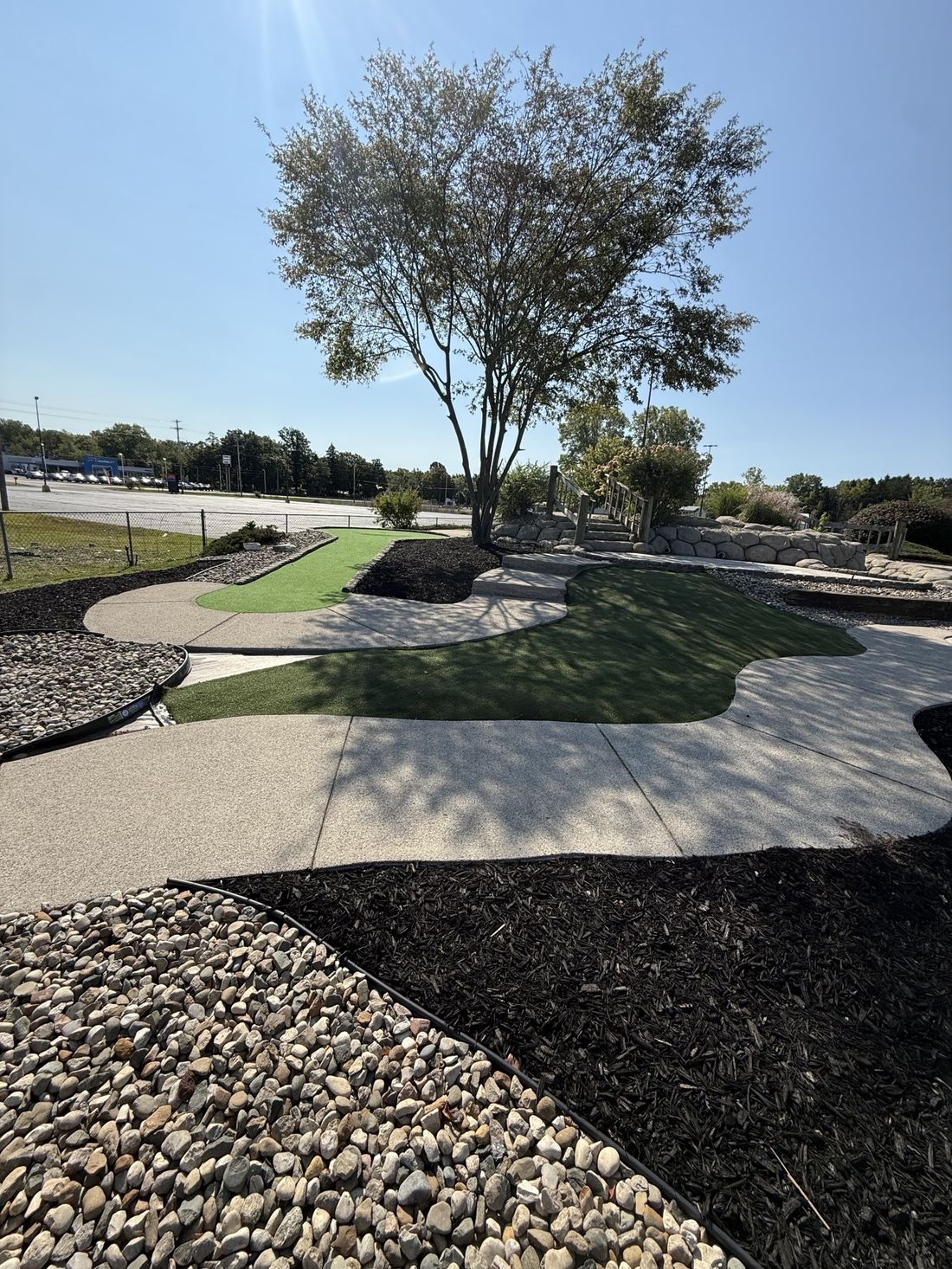 Mini Golf - Landscaping